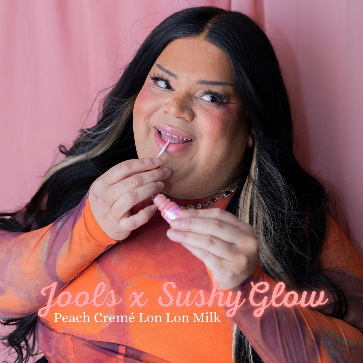 Peach Crème Lon Lon Milk O.O.T. Lip Gloss (Limited Edition)