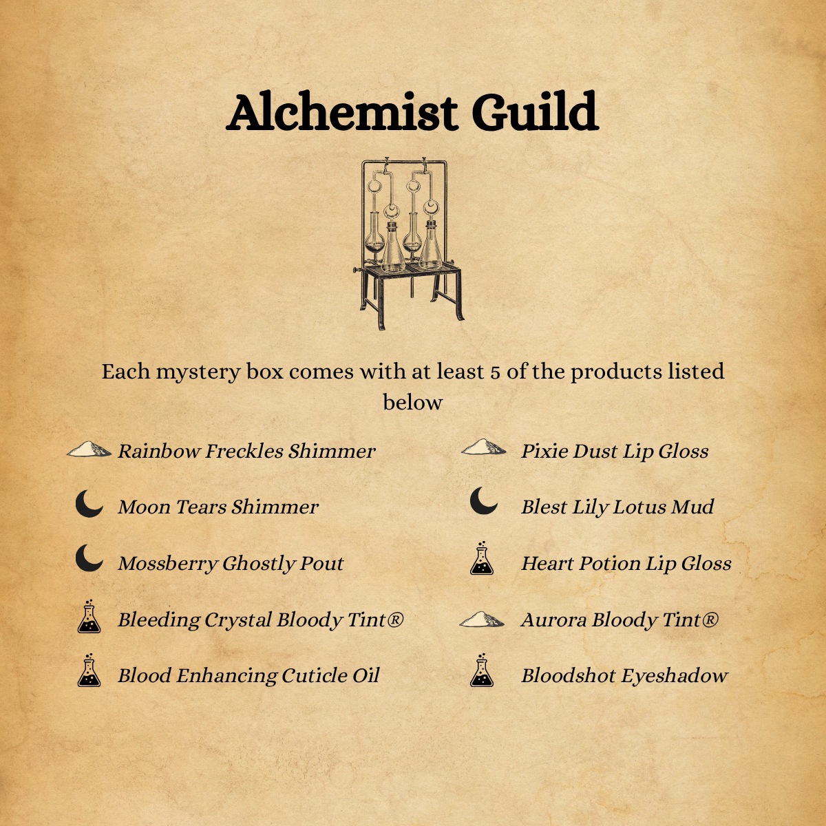 Guild Themed Mystery Box