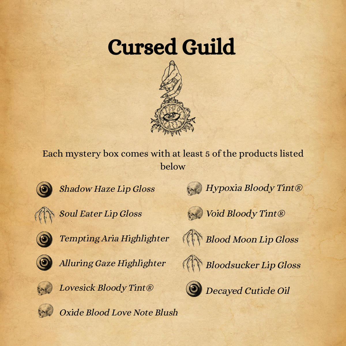 Guild Themed Mystery Box