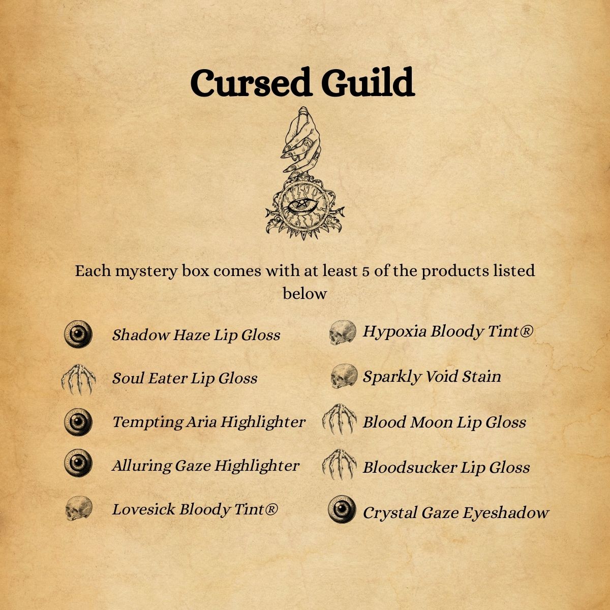 Guild Themed Mystery Box