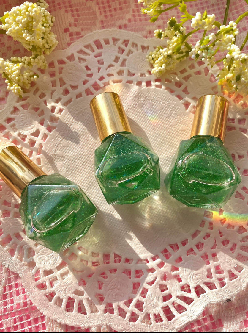 "Emerald" Crystal Lip Oil