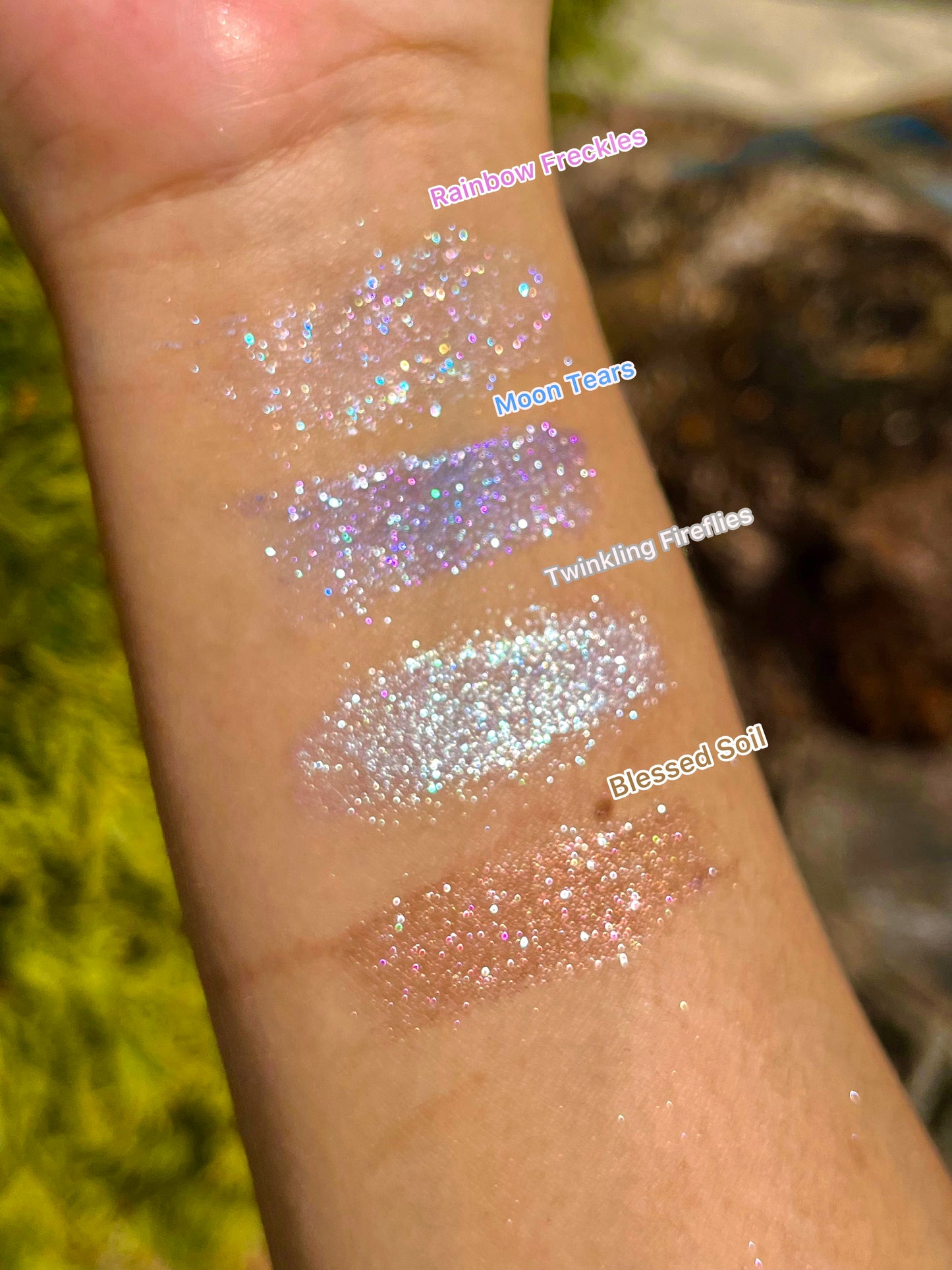 "Twinkling Fireflies" Sacred Shimmer Puff