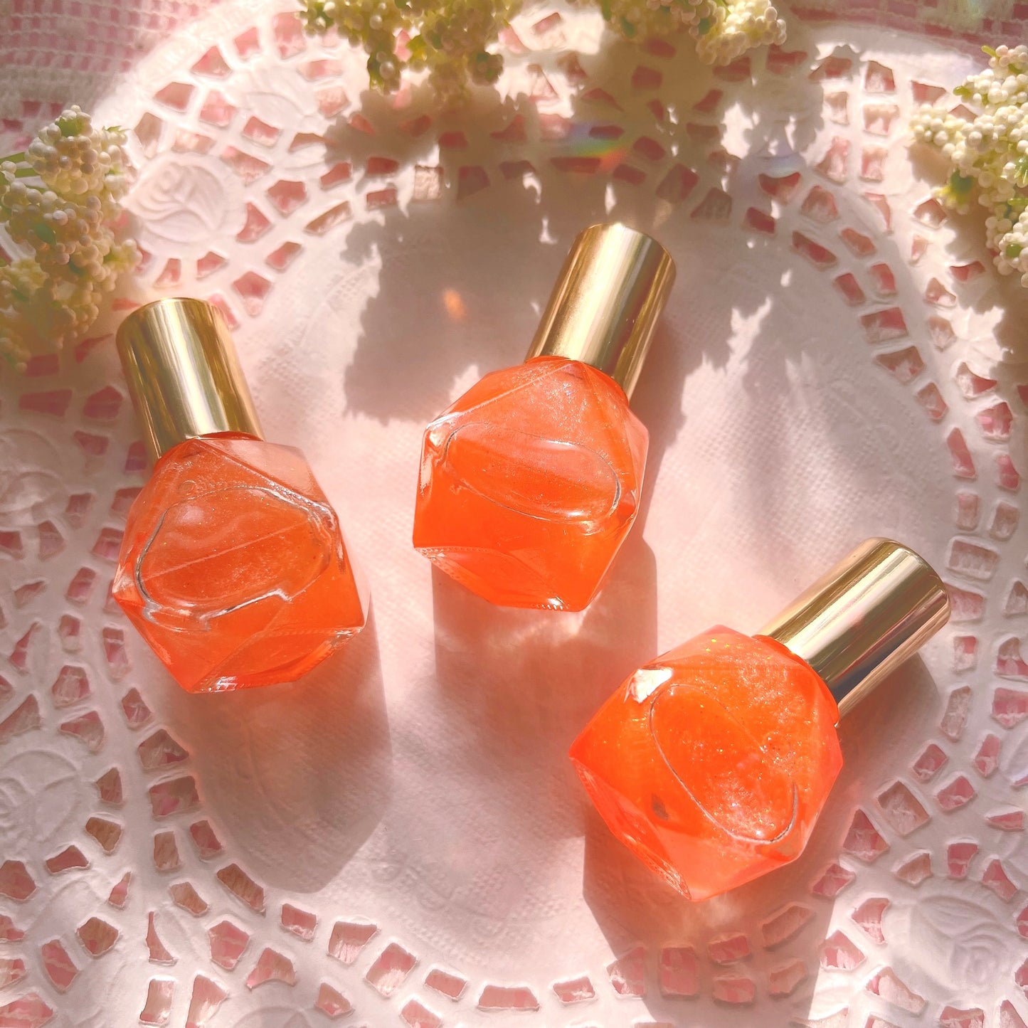 "Carnelian" Crystal Lip Oil